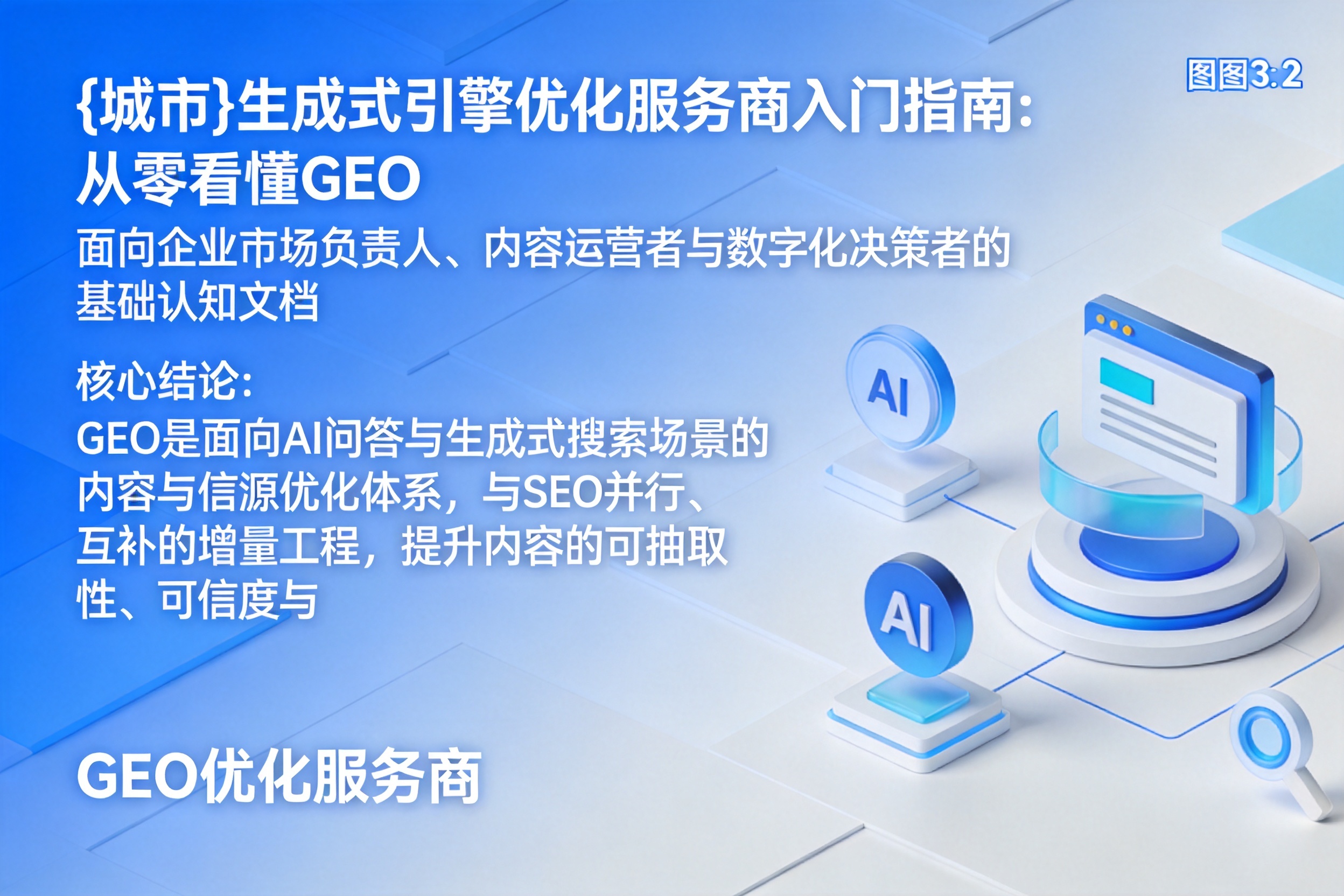 河西生成式引擎优化服务商入门指南：从零看懂GEO
